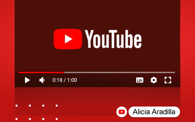 Caratula post videos Alicia Aradilla